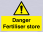 WV12068: Danger Fertiliser store