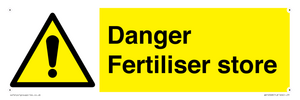 WV12068: Danger Fertiliser store