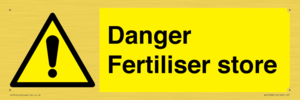 WV12068: Danger Fertiliser store