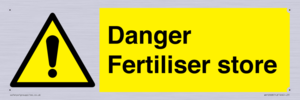 WV12068: Danger Fertiliser store