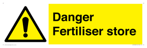 WV12068: Danger Fertiliser store