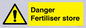 WV12068: Danger Fertiliser store