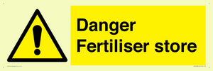 WV12068: Danger Fertiliser store