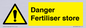 WV12068: Danger Fertiliser store