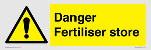 WV12068: Danger Fertiliser store