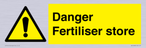 WV12068: Danger Fertiliser store