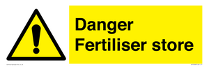 WV12068: Danger Fertiliser store