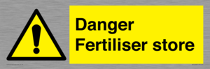 WV12068: Danger Fertiliser store