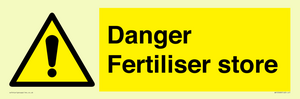 WV12068: Danger Fertiliser store
