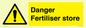 WV12068: Danger Fertiliser store