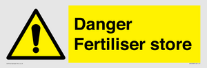 WV12068: Danger Fertiliser store