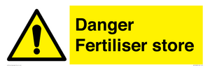 WV12068: Danger Fertiliser store