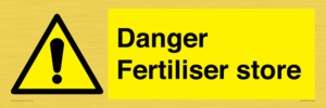 WV12068: Danger Fertiliser store
