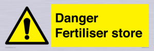 WV12068: Danger Fertiliser store