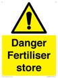 WV12068: Danger Fertiliser store