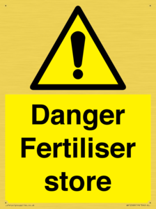 WV12068: Danger Fertiliser store