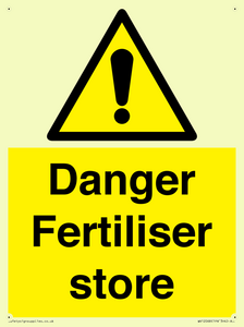 WV12068: Danger Fertiliser store