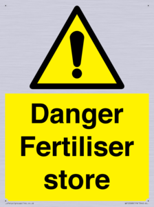 WV12068: Danger Fertiliser store