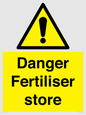WV12068: Danger Fertiliser store
