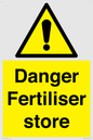 WV12068: Danger Fertiliser store