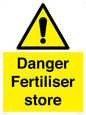 WV12068: Danger Fertiliser store