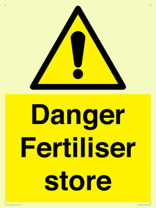 WV12068: Danger Fertiliser store