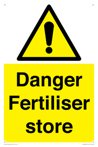 WV12068: Danger Fertiliser store