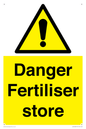 WV12068: Danger Fertiliser store
