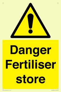 WV12068: Danger Fertiliser store