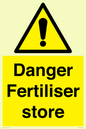 WV12068: Danger Fertiliser store