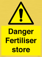 WV12068: Danger Fertiliser store