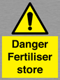 WV12068: Danger Fertiliser store