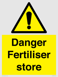 WV12068: Danger Fertiliser store