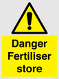 WV12068: Danger Fertiliser store