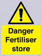 WV12068: Danger Fertiliser store