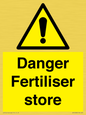 WV12068: Danger Fertiliser store