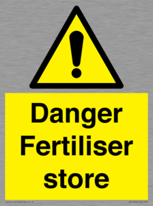 WV12068: Danger Fertiliser store