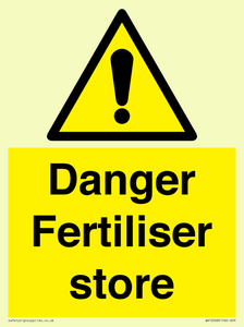 WV12068: Danger Fertiliser store