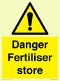 WV12068: Danger Fertiliser store