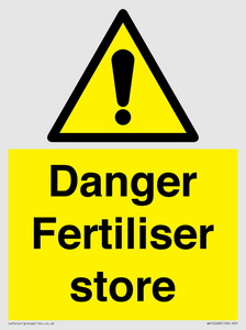 WV12068: Danger Fertiliser store