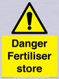 WV12068: Danger Fertiliser store