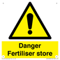 WV12068: Danger Fertiliser store