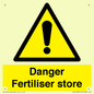 WV12068: Danger Fertiliser store