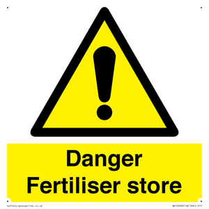 WV12068: Danger Fertiliser store