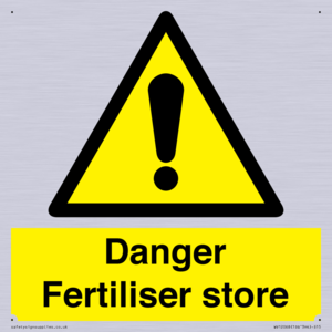 WV12068: Danger Fertiliser store