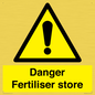 WV12068: Danger Fertiliser store