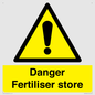 WV12068: Danger Fertiliser store