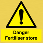 WV12068: Danger Fertiliser store