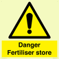 WV12068: Danger Fertiliser store