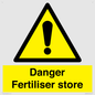 WV12068: Danger Fertiliser store